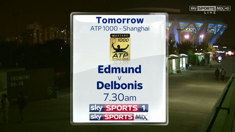 Kyle Edmund - Live on Sky Sports