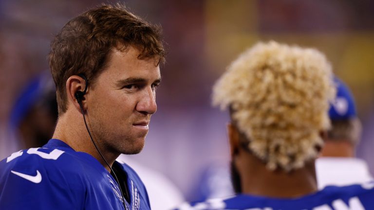 Eli Manning says he has no issue with Odell Beckham Jr