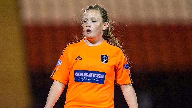 Glasgow City midfielder Erin Cuthbert