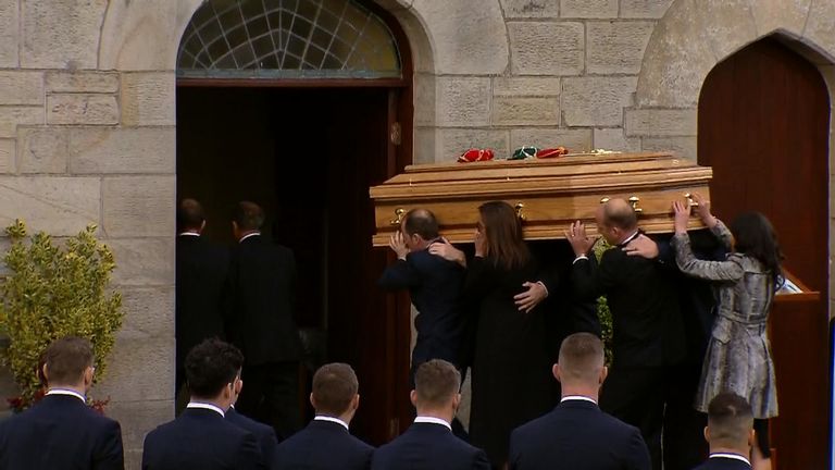 Funeral of Munster coach Anthony Foley