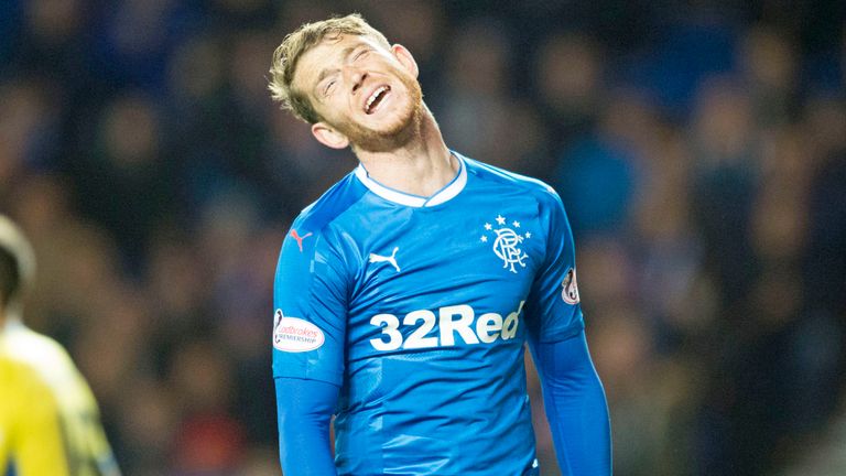 Joe Garner scored Rangers equaliser but was left frustrated