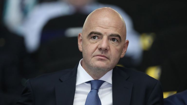 Gianni Infantino promises 'open and transparent bidding process for 2026 World Cup'