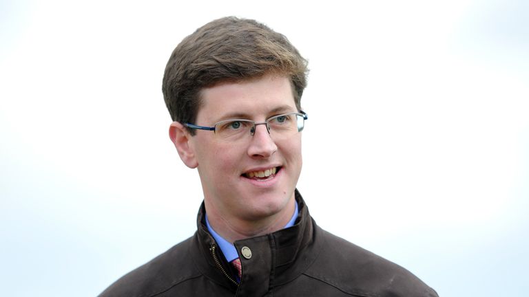 Trainer Harry Fry at Exeter Racecourse