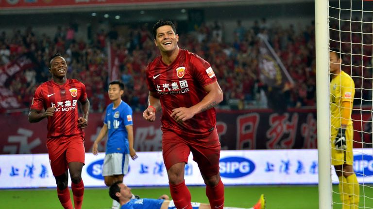 Hulk is the most expensive signing in Chinese Super League history