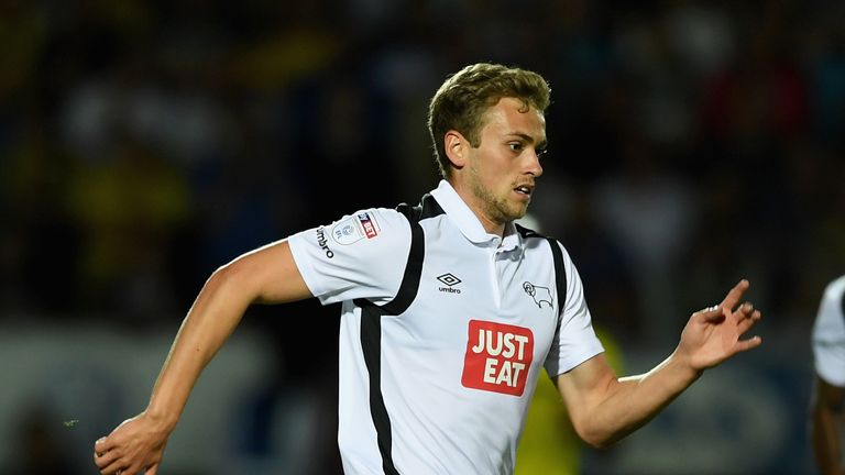 James Wilson suffered a serious knee injury in Derby training on Monday