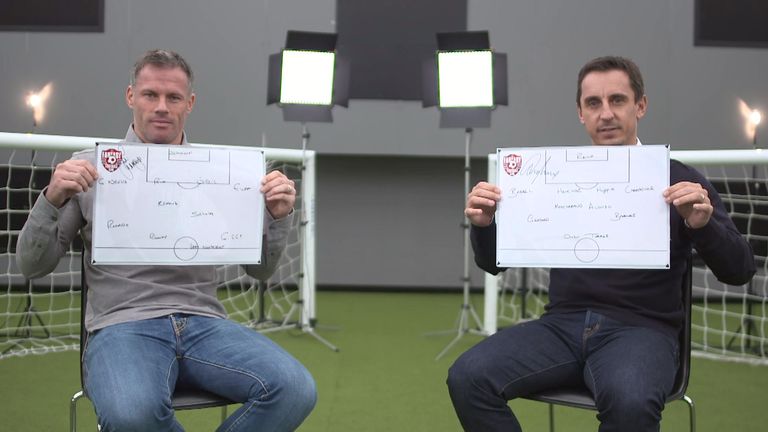 Jamie Carragher and Gary Neville reveal their #One2Eleven's 