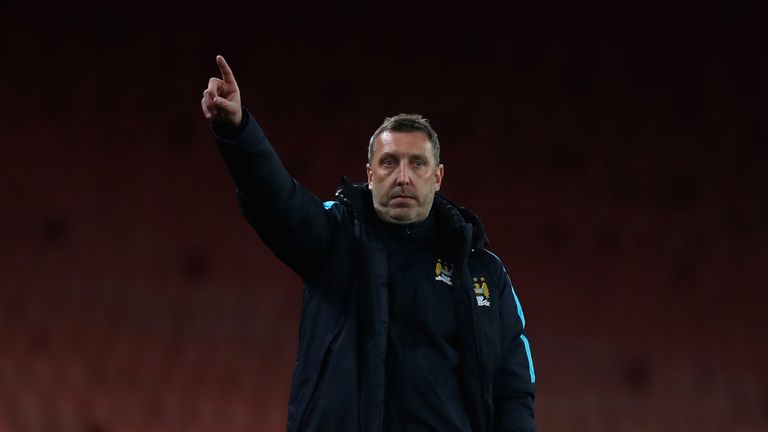 Manchester City's head of academy coaching Jason Wilcox 