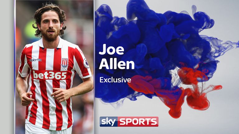 Joe Allen speaks exclusively to Sky Sports ahead of Stoke's MNF clash with Swansea