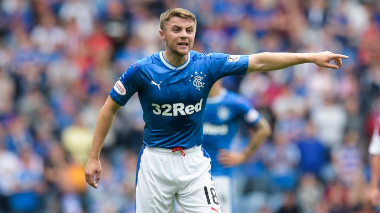 Jordan Rossiter will miss Rangers' clash with Inverness