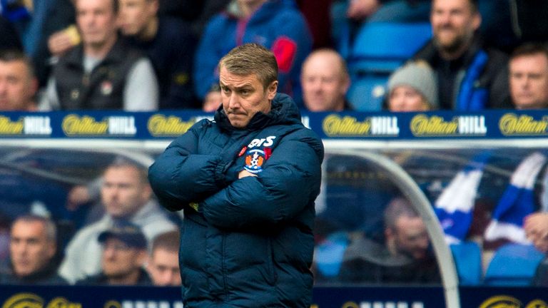 Kilmarnock manager Lee Clark