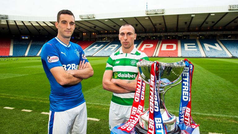 Rangers captain Lee Wallace and Celtic skipper Scott Brown preview the upcoming Betfred Cup semi-final 