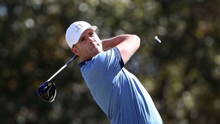 JACKSON, MS - OCTOBER 29:  Luke List plays his shot from the fifth tee  during the Third Round of the Sanderson Farms Championship at the Country Club of J