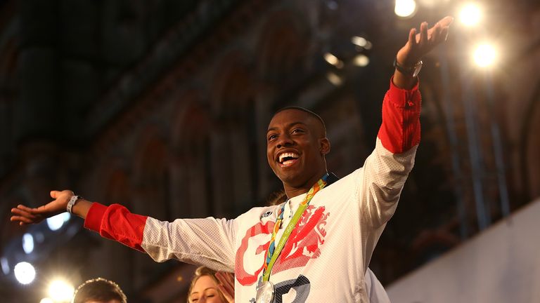 Lutalo Muhammad  claimed a taekwondo silver in Rio