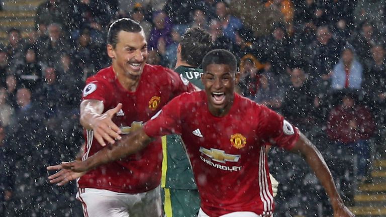 Marcus Rashford wants to learn from Zlatan Ibrahimovic at Manchester United