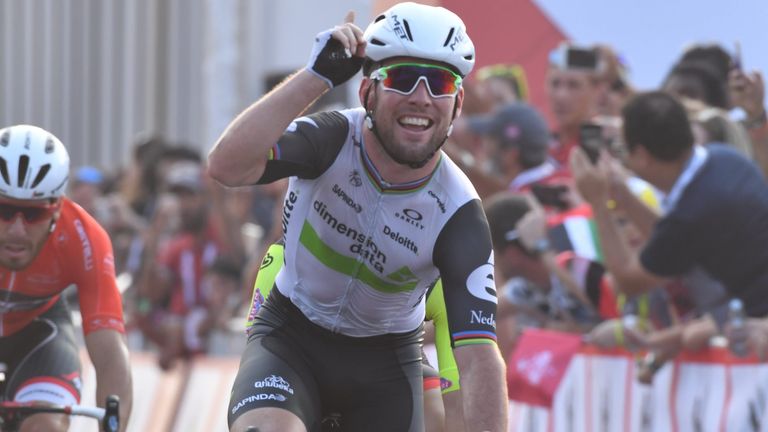 Mark Cavendish, Abu Dhabi Tour, stage two