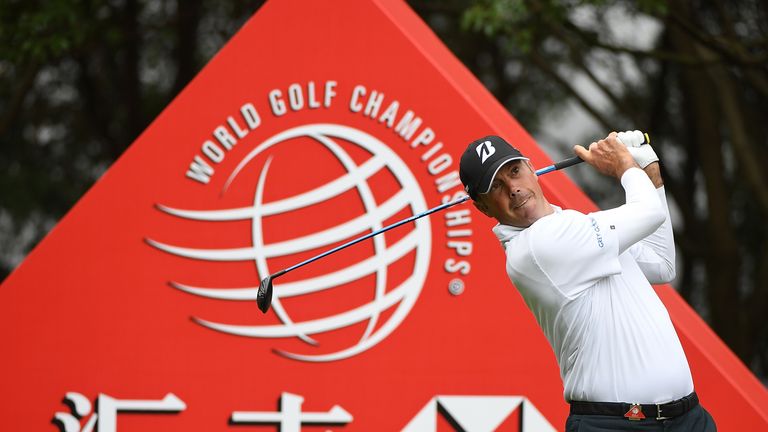 SHANGHAI, CHINA - OCTOBER 29:  Matt Kuchar of the United States tees off during day three of the WGC - HSBC Champions at Sheshan International Golf Club on