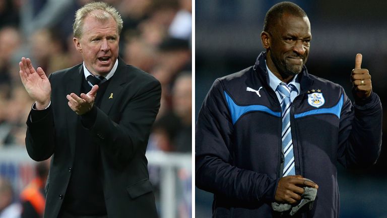 Steve McClaren and Chris Powell will link up at Derby County