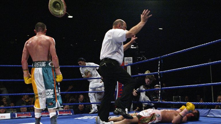 Michael Gomez, Alex Arthur, Ricky Hatton