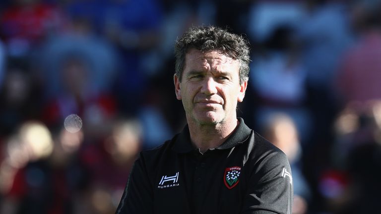TOULON, FRANCE - OCTOBER 15:  Mike Ford, the Toulon assistant coach  looks on during the European Rugby Champions Cup match between RC Toulon and Saracens 