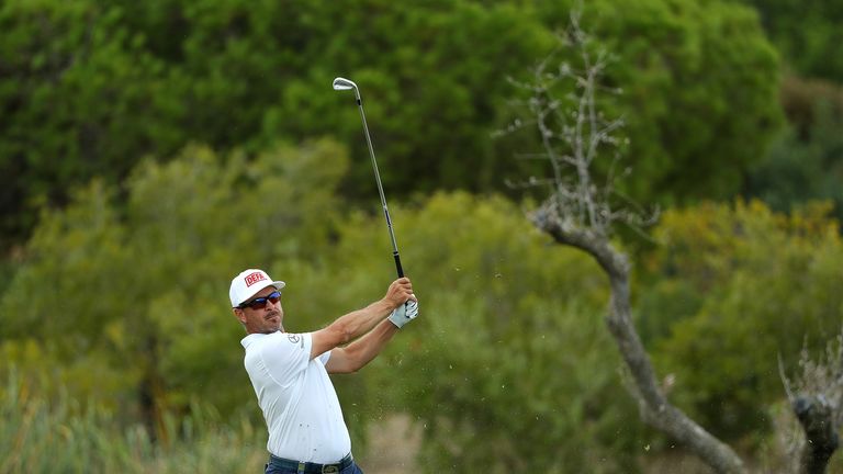 Mikko Korhonen during day four of the Portugal Masters at Victoria Clube de Golfe