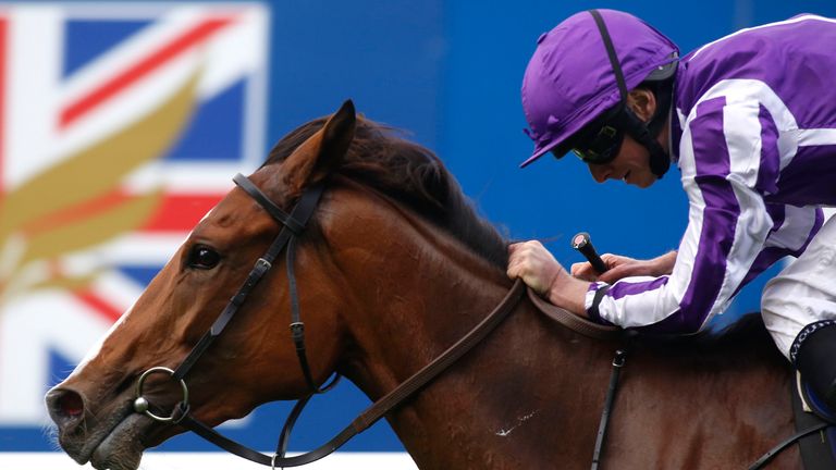 Minding ridden by Ryan Moore wins The Queen Elizabeth II Stakes Race run during the QIPCO British Champions Day at Ascot Racecourse. PRESS ASSOCIATION Phot