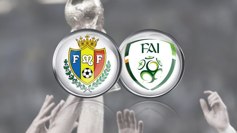 Republic of Ireland take on Moldova, live on Sky Sports 1, on Sunday