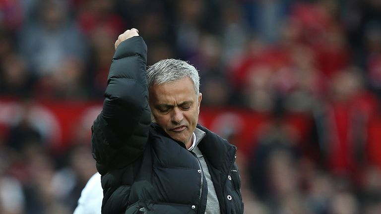 during the Premier League match between Manchester United and Burnley at Old Trafford on October 29, 2016 in Manchester, England.