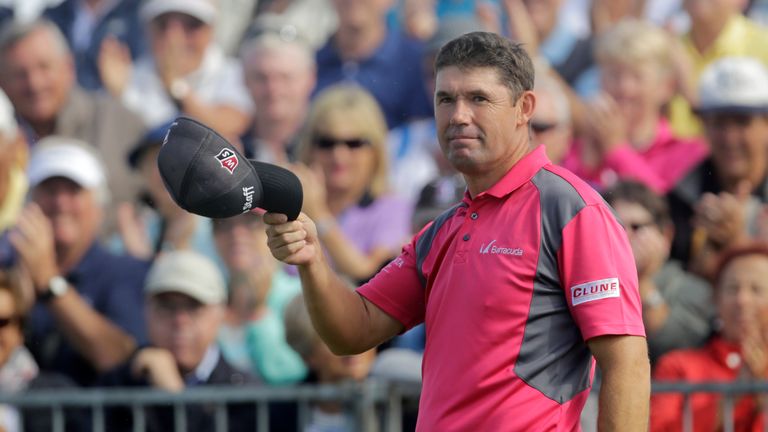 Padraig Harrington during the third round of the Portugal Masters