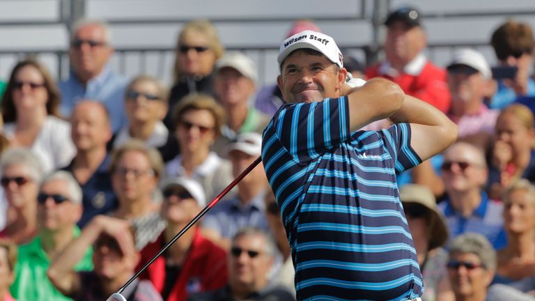 Padraig Harrington during the last round of the Portugal Masters