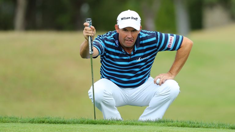 Padraig Harrington during day four of the Portugal Masters at Victoria Clube de Golfe