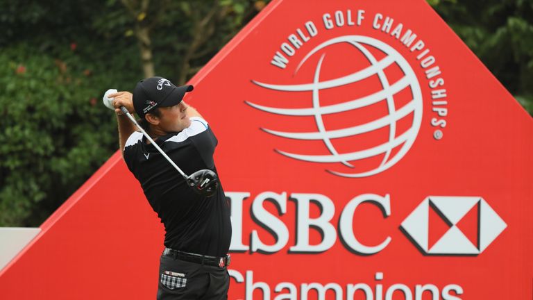 Patrick Reed of the USA in action during the Pro Am prior to the start of the WGC-HSBC Champions