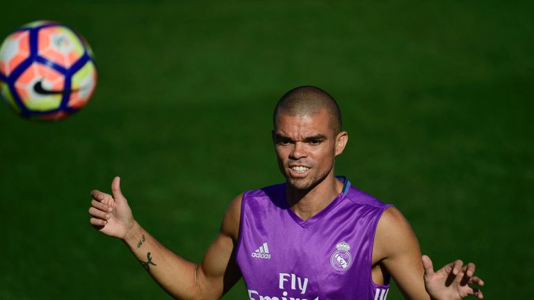 Pepe could miss four weeks with the hamstring injury