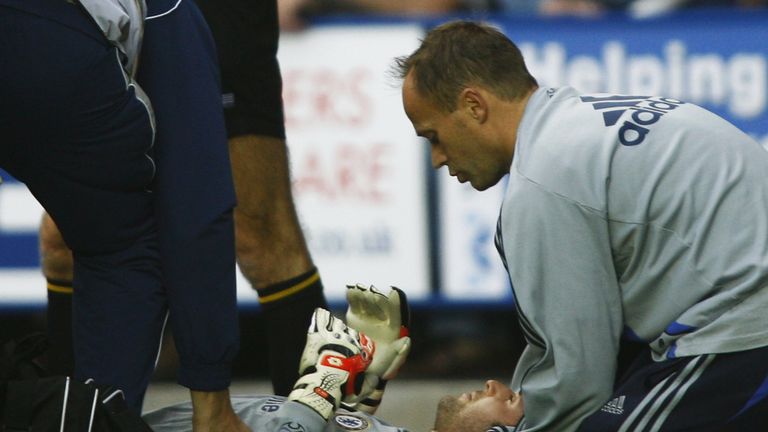 Petr Cech has paid tribute to the Chelsea medical staff who helped save him