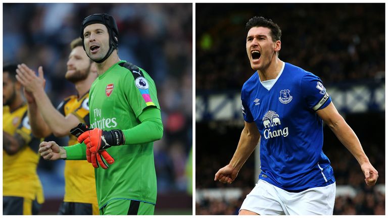 Petr Cech and Gareth Barry are record breakers