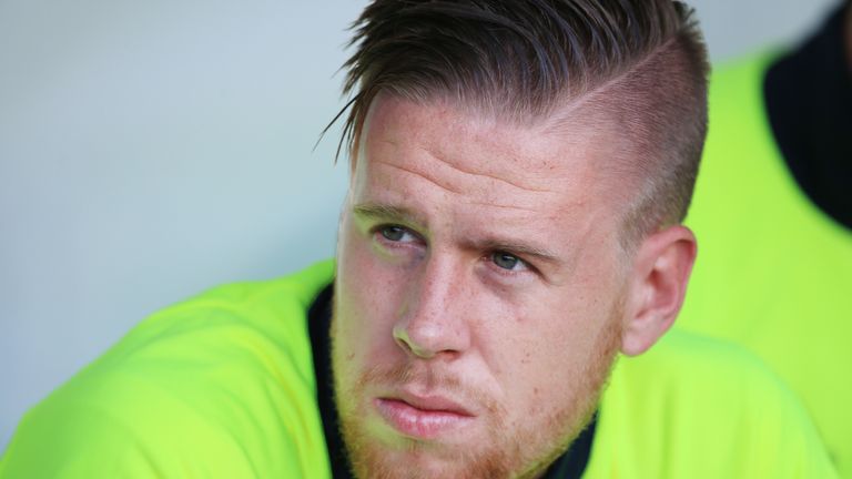 Pontus Jansson of Sweden during the international friendly match between Sweden and Slovenia