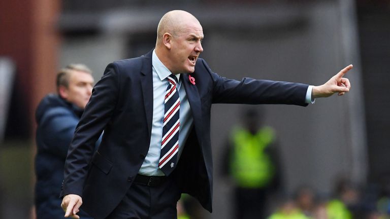 Rangers manager Mark Warburton