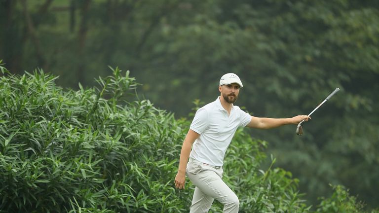 Rikard Karlberg carded a 63 in the opening round at the WGC-HSBC Champions in Shanghai