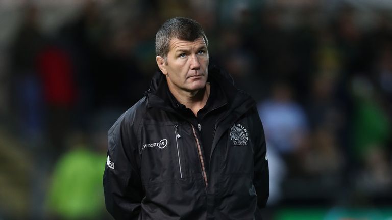 Rob Baxter, the Exeter director of rugby l