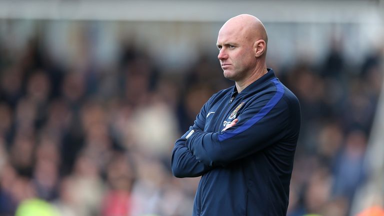 Northampton Town manager Rob Page 