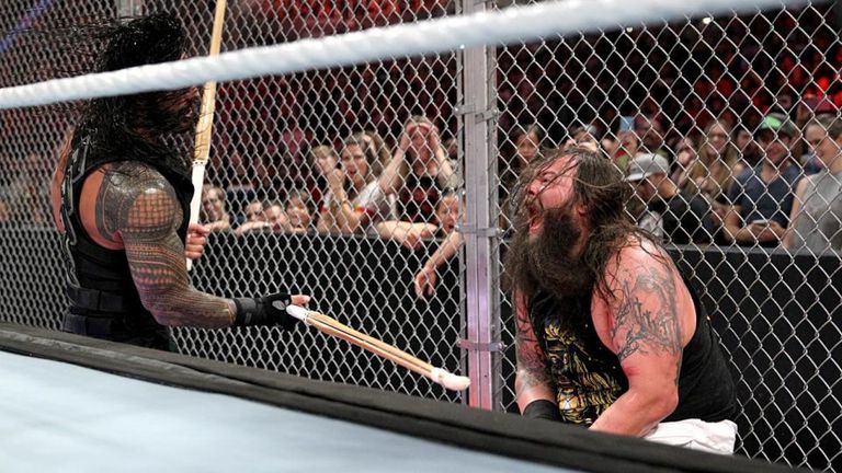 WWW Hell in a Cell 2015 - Bray Wyatt v Roman Reigns