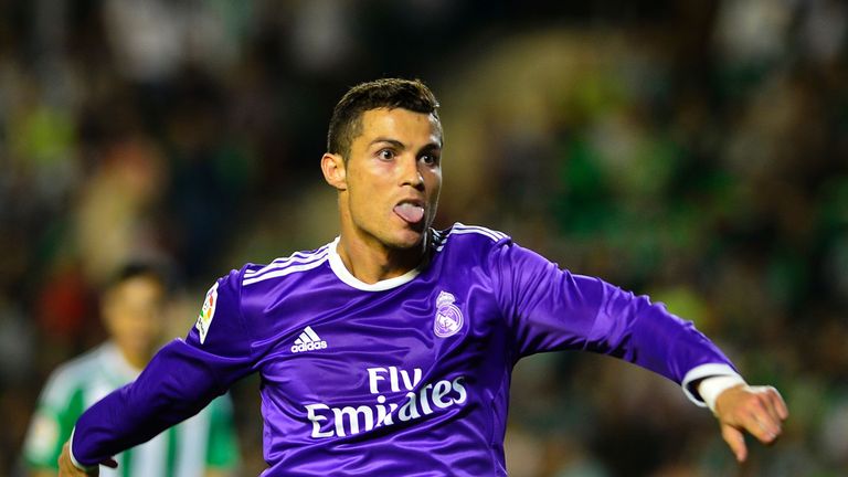 Cristiano Ronaldo scored his fourth goal of the season for Real Madrid