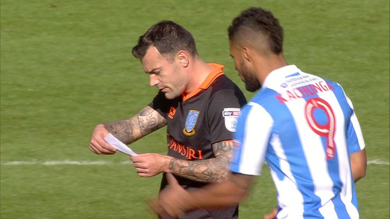 Ross Wallace sneaks a pick at Huddersfield's tactics