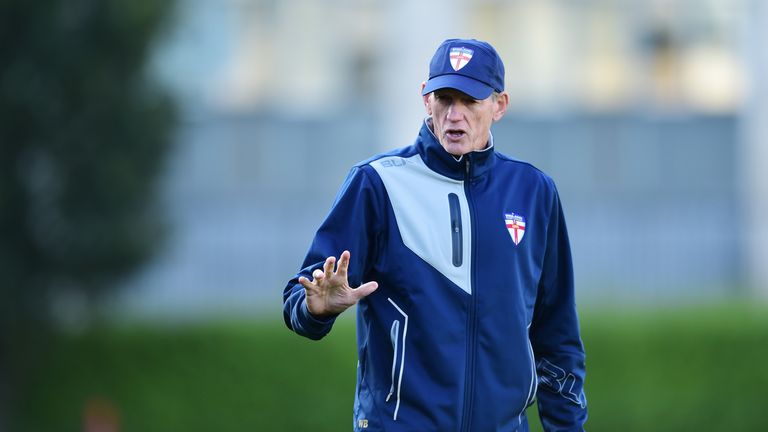 Wayne Bennett was taking charge of his first England game