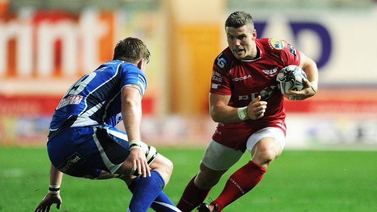 .Scarlets centre Scott Williams