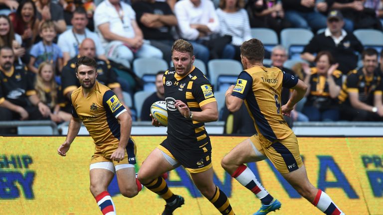 Wasps flanker Thomas Young