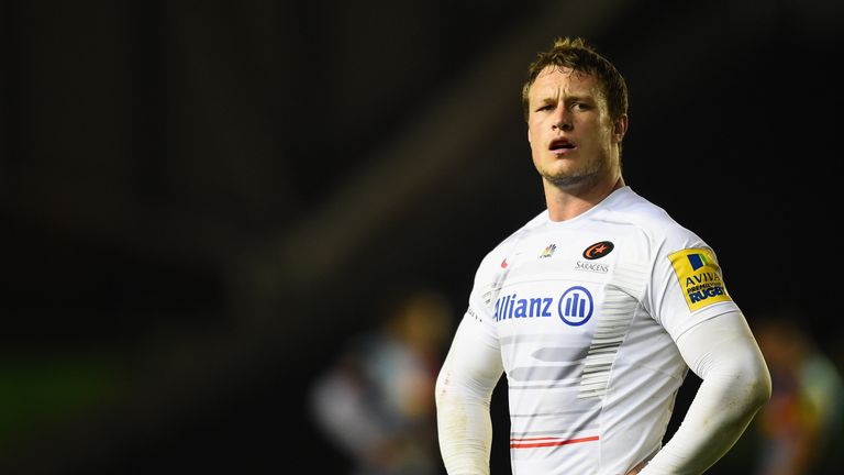 Jack Wilson in action for Saracens
