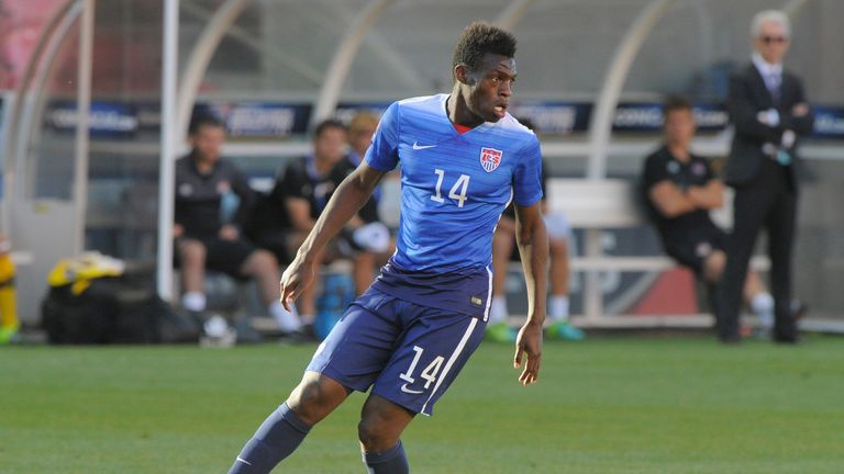 San Jose's Fatai Alashe has caught the eye of USA boss Jurgen Klinsmann
