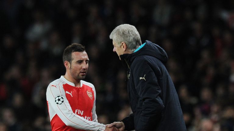 Santi Cazorla says Arsene Wenger has not hinted that he may be departing