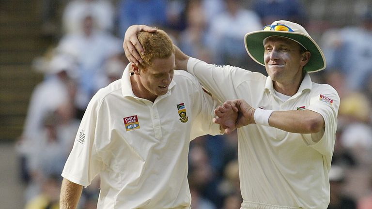 Shaun Pollock and Allan Donald