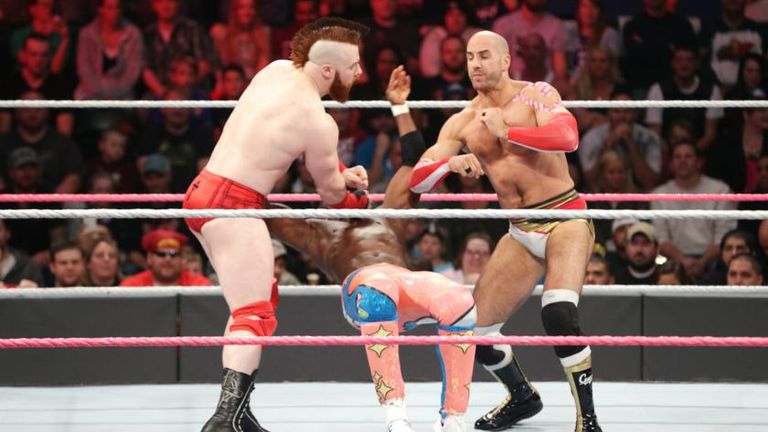 WWE Raw - Sheamus and Cesaro